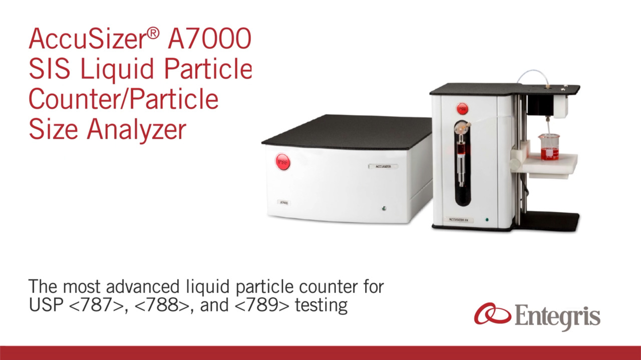 AccuSizer SIS Liquid Particle Counter System