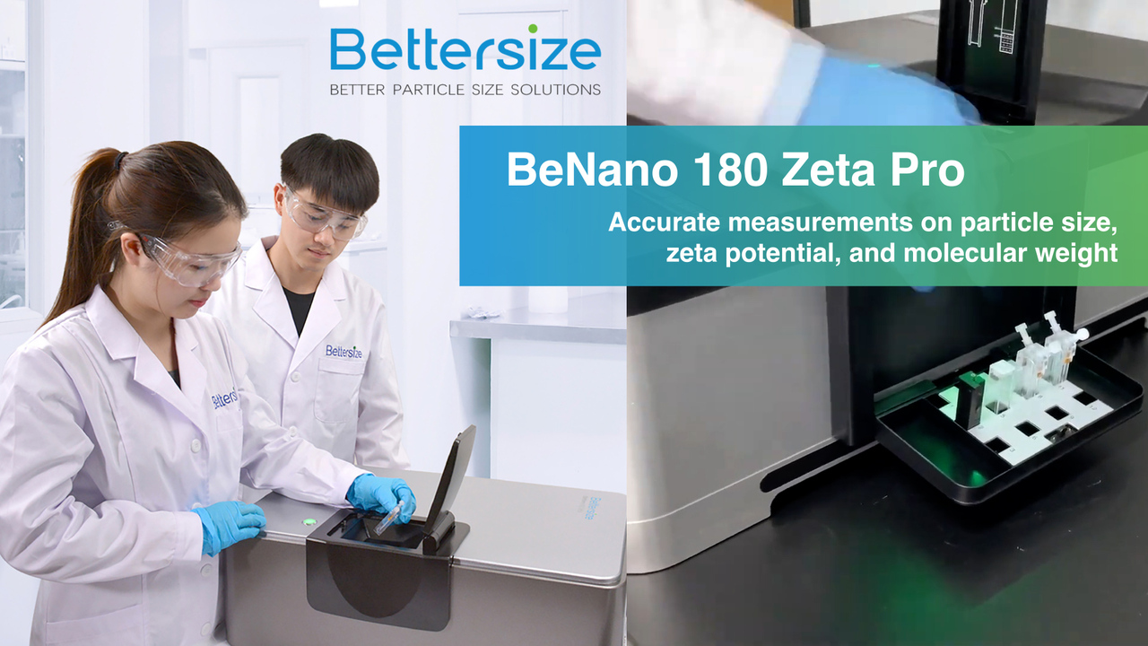 BeNano 180 Zeta Pro Nanoparticle Size and Zeta Potential Analyzer