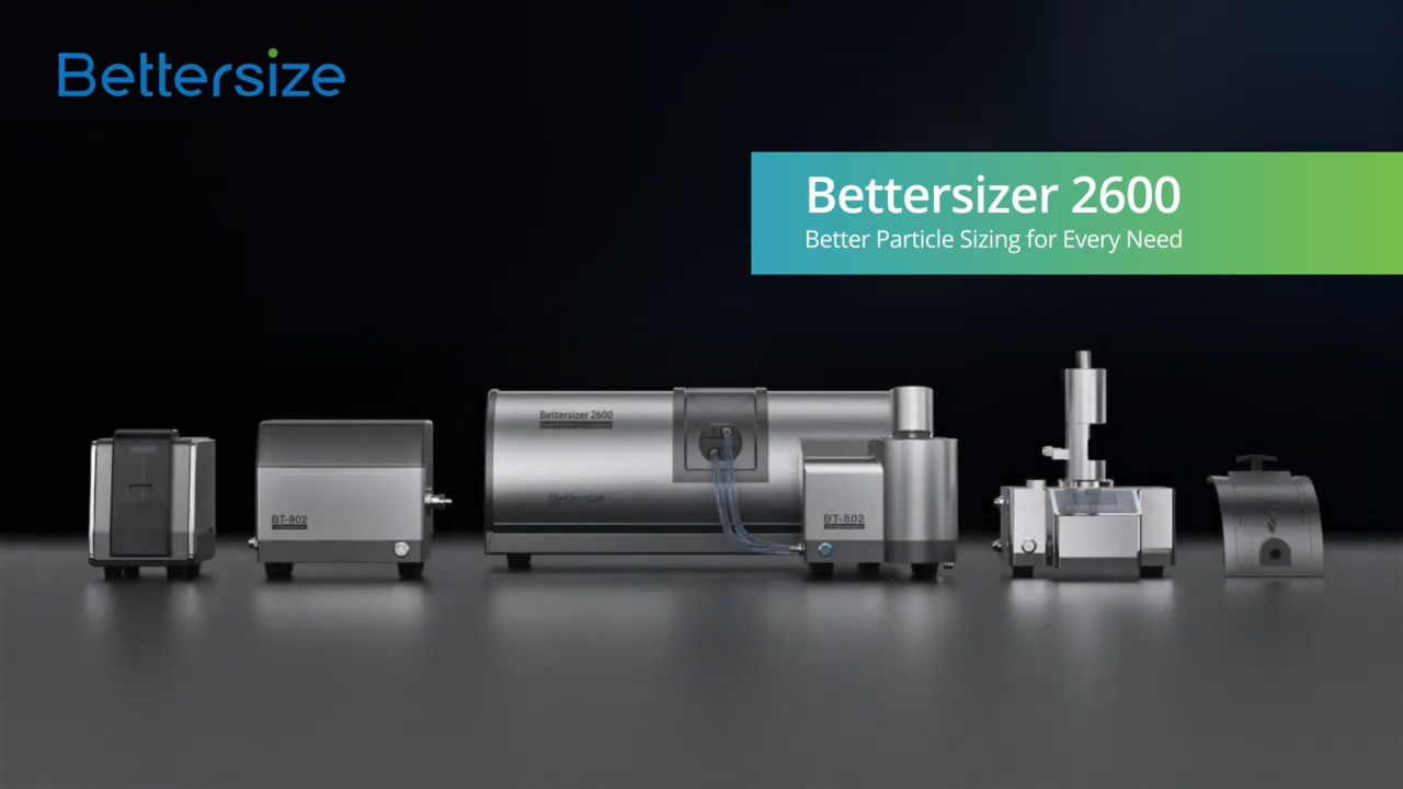 Bettersizer 2600 - Particle Size Analyzer (Laser Diffraction + Dynamic Imaging)