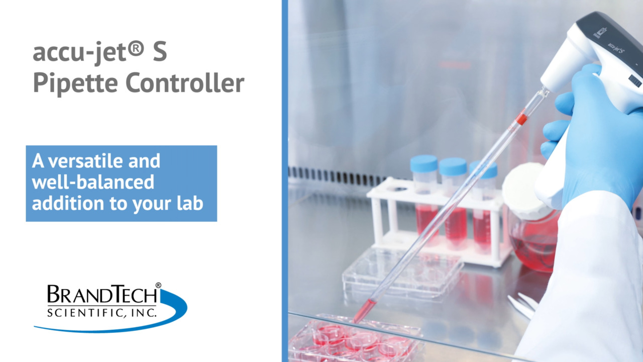 BRAND<sup>®</sup> accu-jet<sup>®</sup> S Pipette Controller