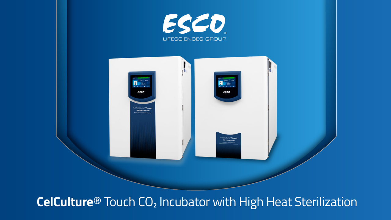 CelCulture® Touch CO2 Incubator with High Heat Sterilization