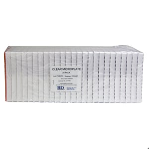Clear Strip-well Microplates, 25 Pack