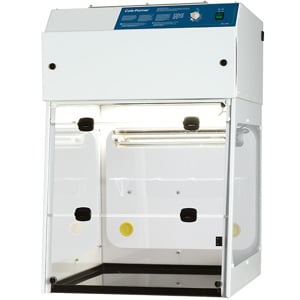 Cole-Parmer DLF-200 PCR Vertical Laminar Flow Cabinet, 24"; 115 VAC, 60 Hz