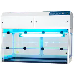 Cole-Parmer DLF-200 PCR Vertical Laminar Flow Cabinet, 48"; 115 VAC, 60 Hz