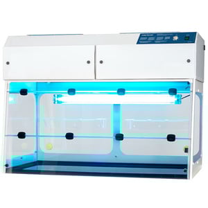 Cole-Parmer DLF-200 PCR Vertical Laminar Flow Cabinet, 48"; 230 VAC, 50 Hz