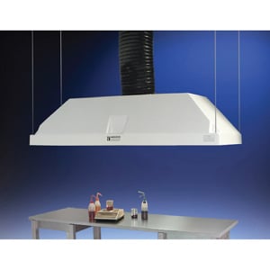 Cole-Parmer Ducted Island Canopy Fume Hood, 36" W