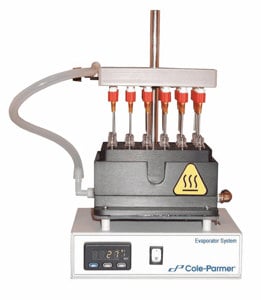 Cole-Parmer Evaporator/Concentrator, Heated Manifold Gas, 12mm tubes; 120V