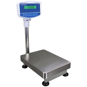 Cole-Parmer IPS-400-100 115v Industrial Bench Scale, 100lb / 50kg x 0.005lb / 0.002kg, Universal Voltage