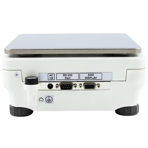 Cole-Parmer PB-350-1000 High Capacity Portable Toploading Balance, 1000g x 0.01g, External Calibration