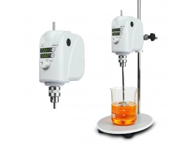 Digital Overhead Stirrer with Propeller Style, 4 Blade Stirring Bar