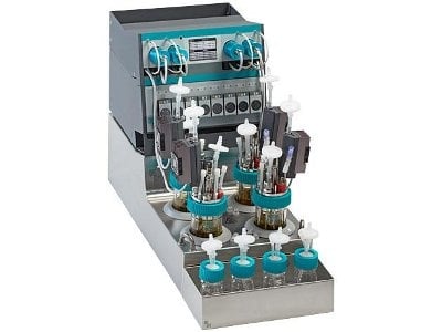 Eppendorf DASGIP DASbox 4 Vessel Microbial Mini Bioreactor System for Microbial Applications