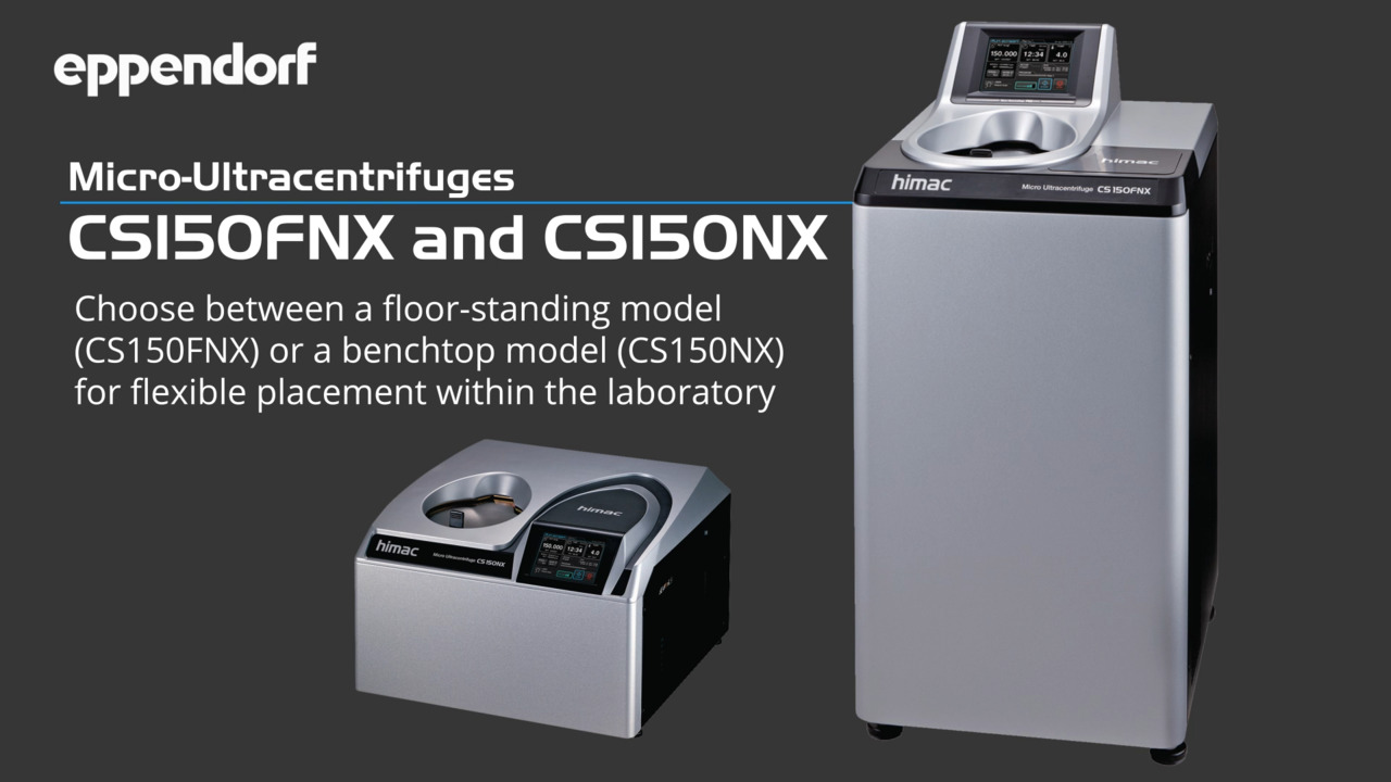 Eppendorf Micro-Ultracentrifuge CS-(F)NX Series