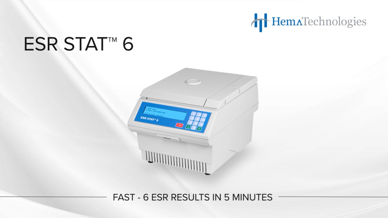 ESR STAT 6 Sed Rate Analyzer