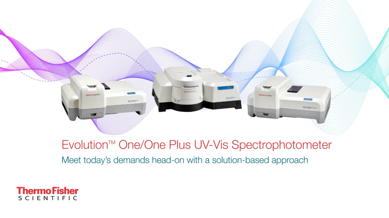 Evolution™ One/One Plus UV-Vis Spectrophotometer