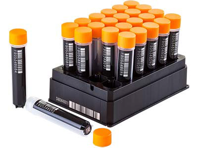 FluidX 7.6ml Tri-coded Tube, 24-format, External Thread