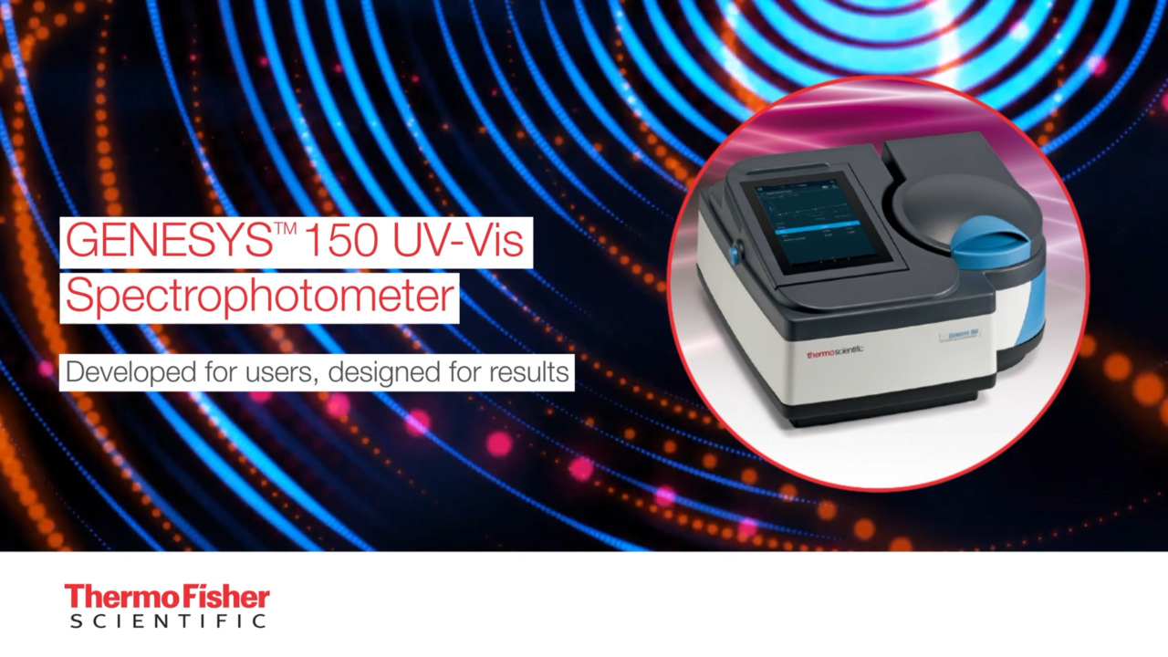 GENESYS™ 150 UV-Vis Spectrophotometer