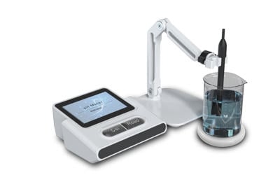 pH Meter (Includes Standard Universal Electrode, Electrode Support, and Ultra-Thin Magnetic Stirrer)