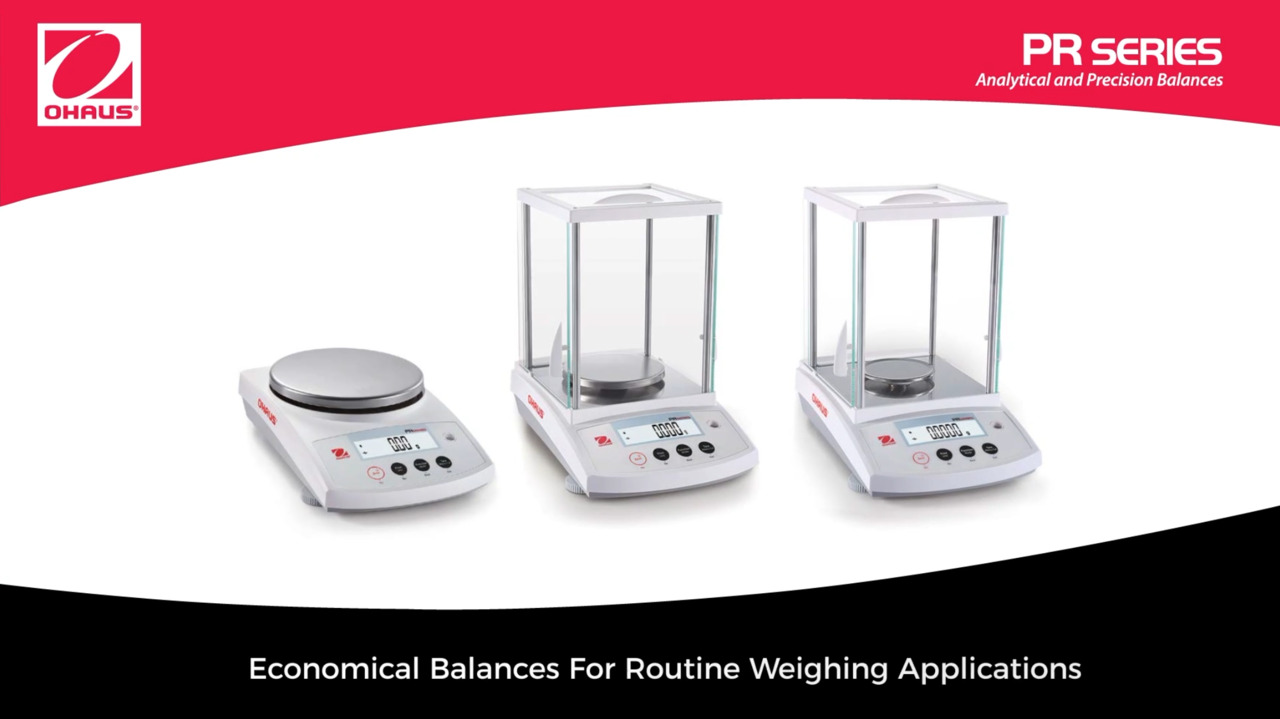 PR Analytical and Precision Balances