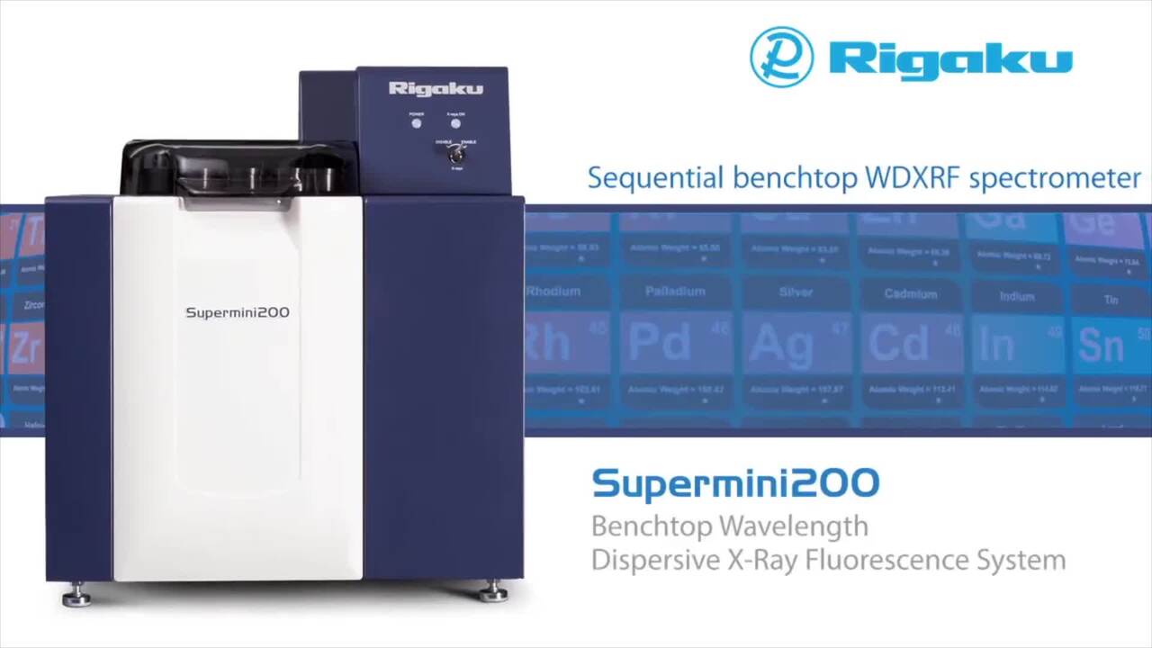 Supermini200 High-Power Benchtop Sequential WDXRF Spectrometer