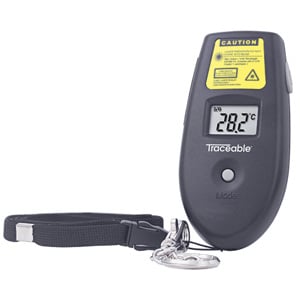 Traceable Calibrated Infrared Thermometer with Wristband