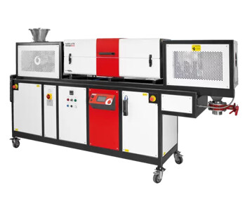 TSR 1 1 Zone Rotating Split Tube Furnace